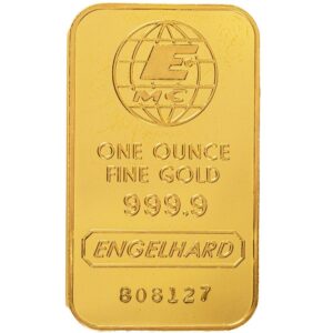 Buy 1 oz Engelhard Gold Bar (Varied Design, Varied Condition)