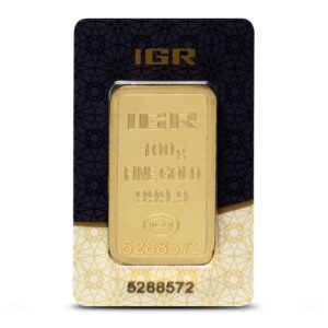 100 Gram Istanbul Gold Refinery Gold Bar (New w/ Assay)