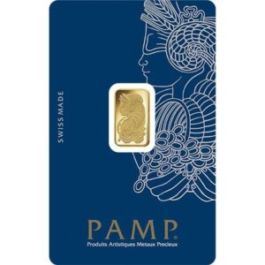 2.5 Gram PAMP Suisse Fortuna Veriscan Gold Bar (New w/ Assay)