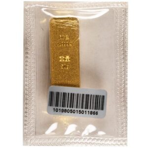 50 Gram ICBC Ruyi Gold Bar (Box and CoA)